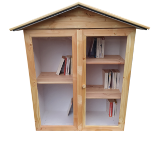 Boite à livres en bois