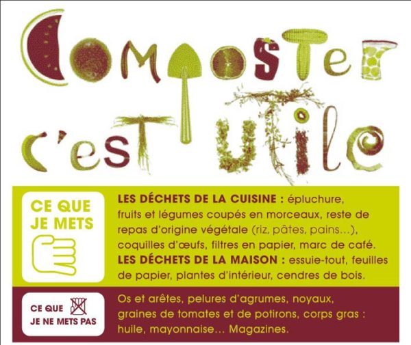 Autocollant "Consigne de tri"