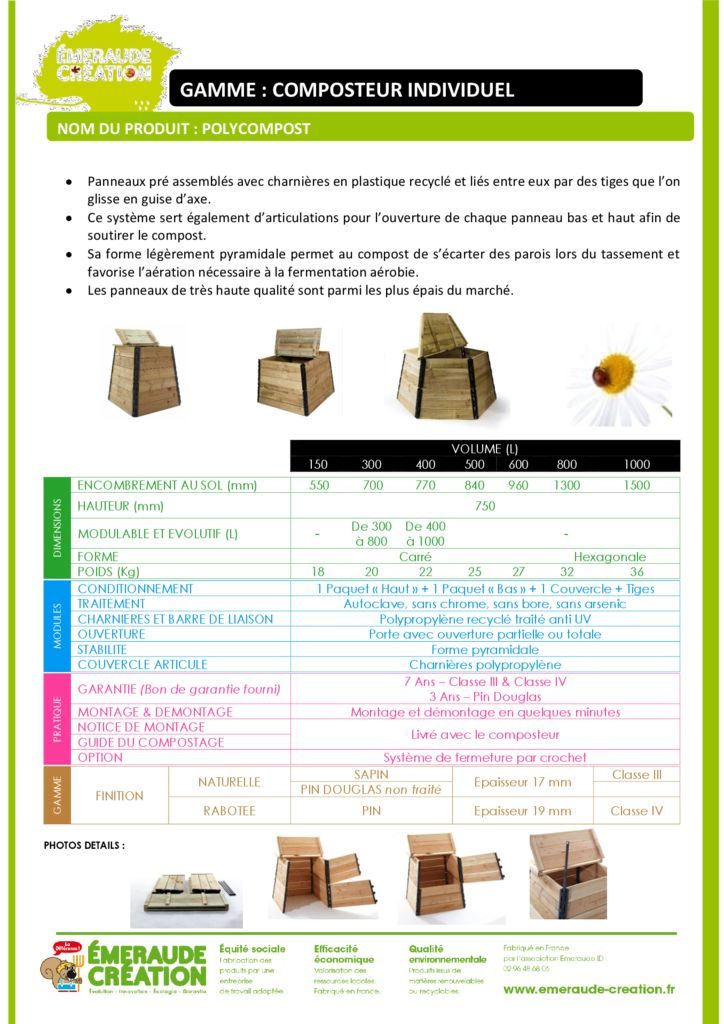 thumbnail of POLY COMPOST INDIVIDUEL