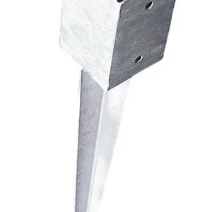 Pied métallique à enfoncer