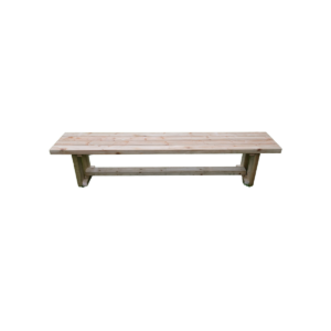 Banc sans dossier